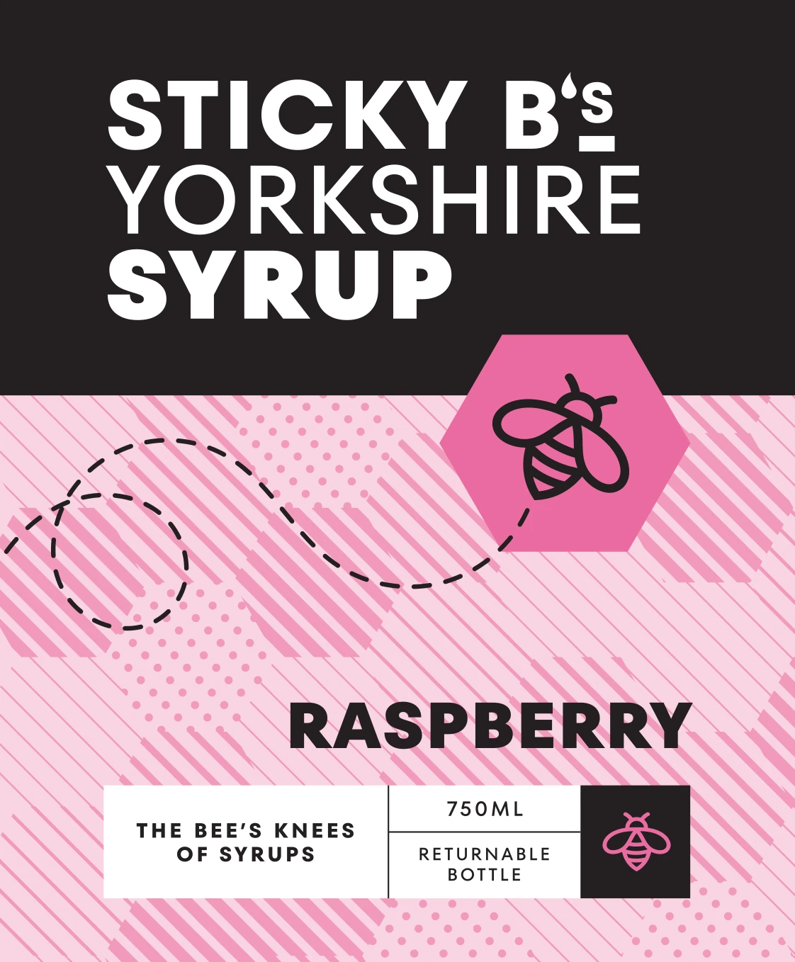 Sticky B's Raspberry Syrup